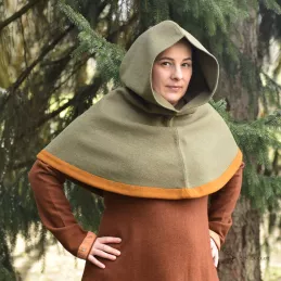 Hood from Hedeby – green/orange