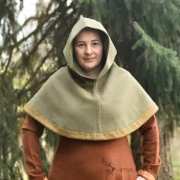 Hood from Hedeby – green/dark yellow