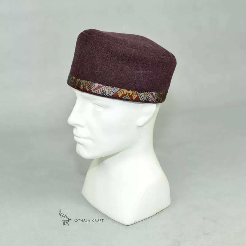 Interpretation of a Pillbox cap according to a find from Haithabu (Hedeby