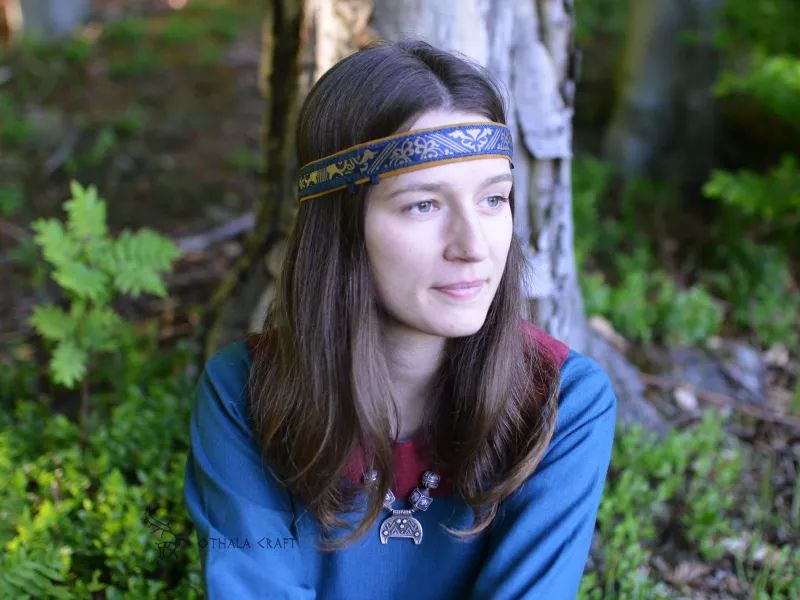 Headbands were popular during the Viking Age Headbands were popular during the Viking Age