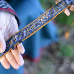 Viking age women LINEN & SILK Headband