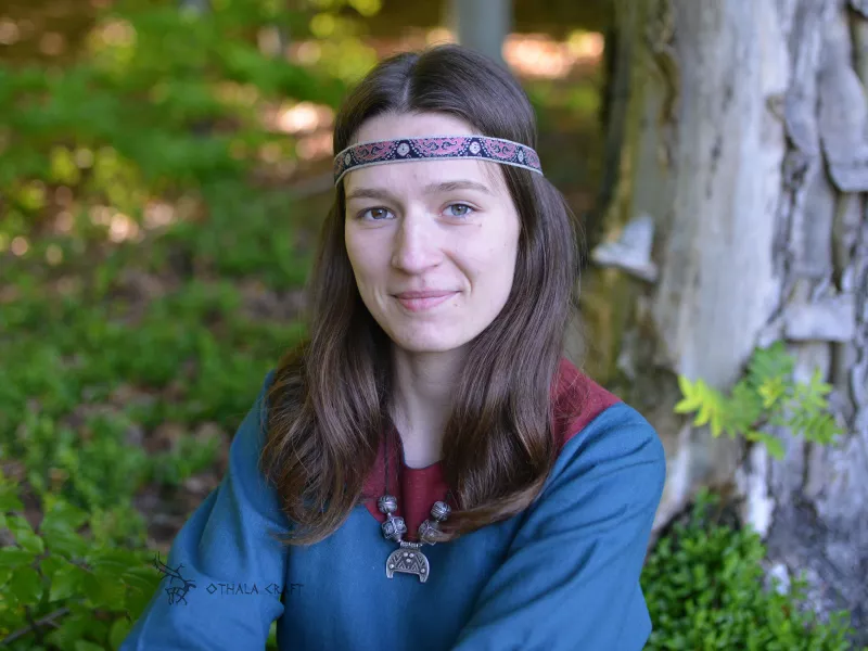 Headbands were popular during the Viking Age. Headbands were popular during the Viking Age.