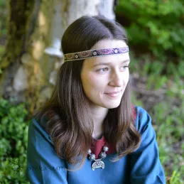 Viking age women SILK Headband