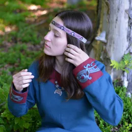 Viking age women SILK Headband