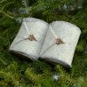 Leg wraps, natural wool color (190052)