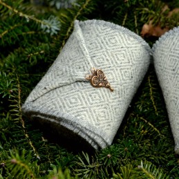 Leg wraps, natural wool color (190052)