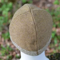 Viking Woolen hat with trim, Slavic hat, Medieval, Larp, Fantasy, Wikinger, SCA