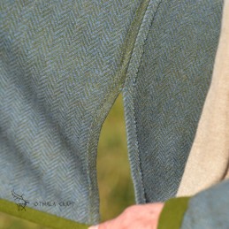 Hedeby-Kaftan Klappenrock Haithabu-Mantel – Grün