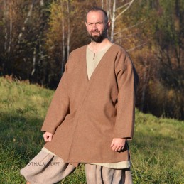 Hedeby Kaftan Klappenrock Haithabu Coat – Brown