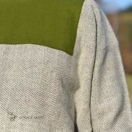 Viking tunic from hand woven wool