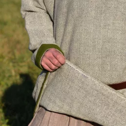 Viking tunic from hand woven wool
