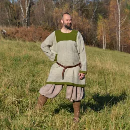 Viking tunic from hand woven wool