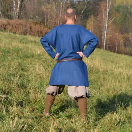 Linen tunic with embroidery, Viking, early medieval