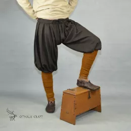 Viking trousers – brown herring bone