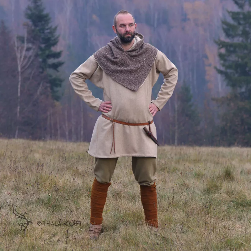 Reconstruction of trousers found in Thorsberg (Thorsbjerg Mose).