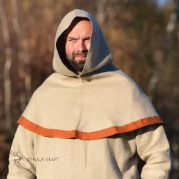 Hood from Hedeby, Haithabu hood – natural linen