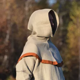 Hood from Hedeby, Haithabu hood – natural linen
