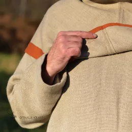 Hood from Hedeby, Haithabu hood – natural linen