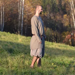 Gray wool tunic - Viking Age, Viking, Slavic