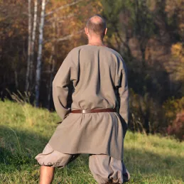 Gray wool tunic - Viking Age, Viking, Slavic