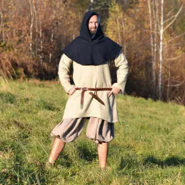 Woolen hood from Hedeby - dark blue