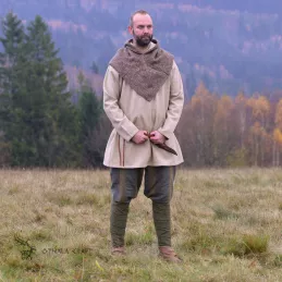 Leg wraps - green diamond pattern