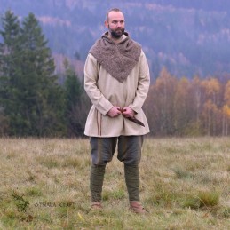 Wadenwickel – grünes Rautenmuster