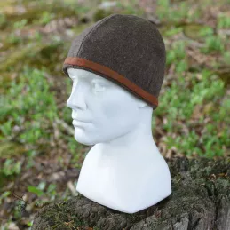 Viking hat in Woolwith braid - Slavic hat, Medieval, Larp, Fantasy, Wikinger, SCA