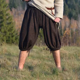 Haithabu trousers – brown herringbone