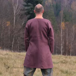 Linen tunic with embroidery, Viking, early medieval