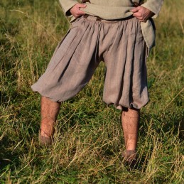 Haithabu trousers – beige/brown