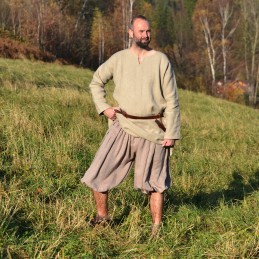 Haithabu-Hose – beige/braun