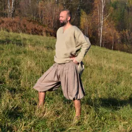 Haithabu-Hose – beige/braun