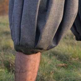 Haithabu-Hose – grau/grün