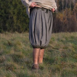 Haithabu-Hose – grau/grün