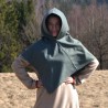 The shape of the hood is based on a find from Skjoldehamn on the Norwegian island Angoya.