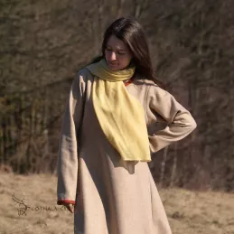 Headband Scarf - light yellow