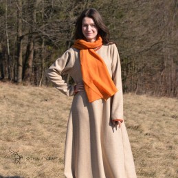 Stirnband-Schal – orange