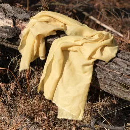 Headband Scarf - light yellow