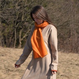 Stirnband-Schal – orange