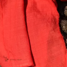 Headband Scarf - madder red