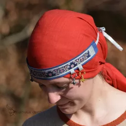 Viking age women SILK Headband