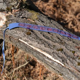 Wikinger-Seidenstirnband für Frauen – Bordeaux (400017)