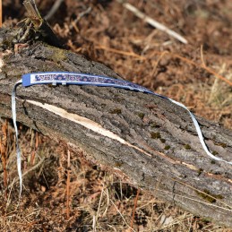 Wikinger-Seidenstirnband für Frauen – Bordeaux (400018)