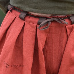 Haithabu-Hose – rot/braun