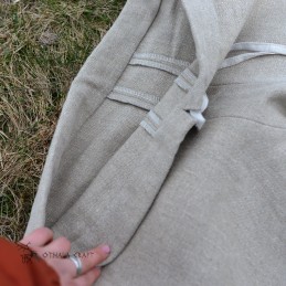 Gerade Leinenhose