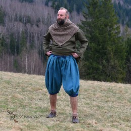 Haithabu-Hose – blau/dunkelblau