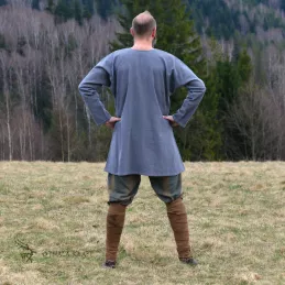 Linen tunic with embroidery, Viking, early medieval