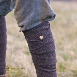 Beinwickelhaken aus Bronze – Paar