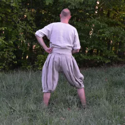 Haithabu trousers –  natural linen
